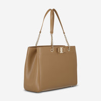 Ferragamo Vara Bow Camel Smooth Leather Women's Shoulder Bag 21H500 - 753250 - THE SOLIST - Ferragamo