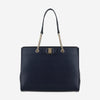 Ferragamo Vara Bow Navy Smooth Leather Women's Shoulder Bag 21H500 - 753249 - THE SOLIST - Ferragamo