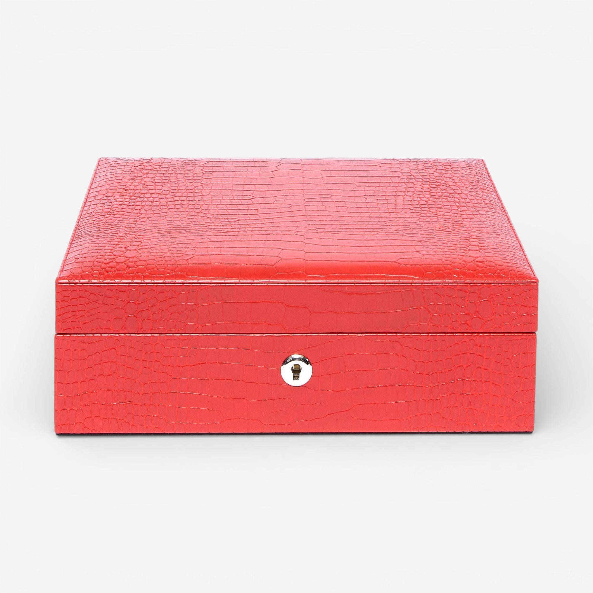 Rapport Brompton Red Leather Eight Watch Box L267 - THE SOLIST