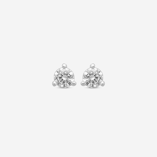 Ina Mar 14K White Gold Diamond Martini Stud Earrings ST1001D-FW-033F - THE SOLIST