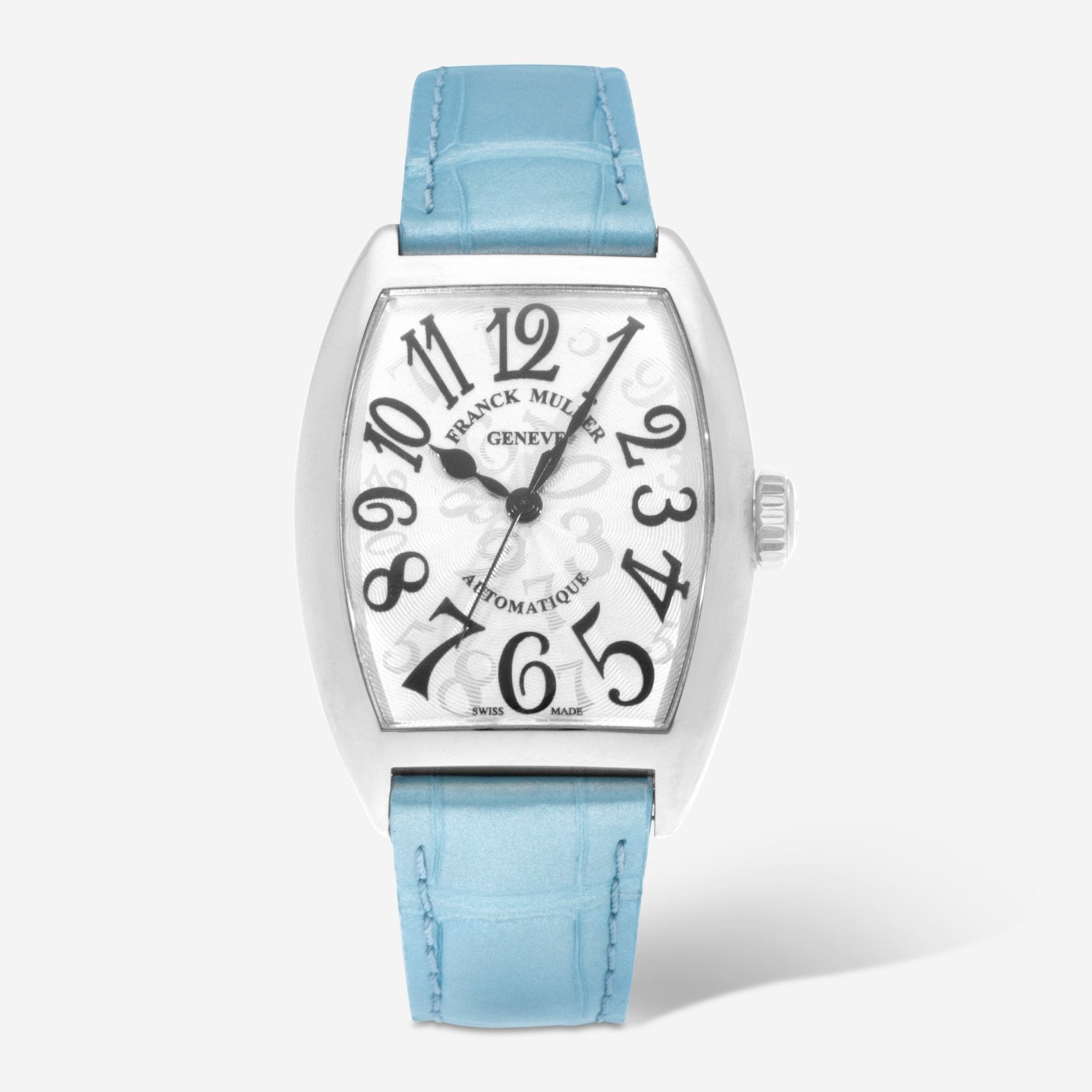 Franck Muller Cintrée Curvex 18K White Gold Automatic Watch