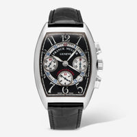 Franck Muller Cintree Curvex Chronograph 18K White Gold Automatic Men’s Watch 7880CCAT - THE SOLIST - Franck Muller