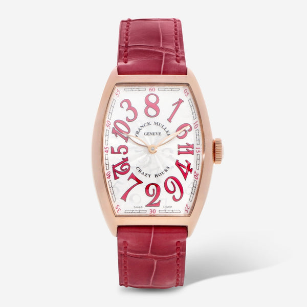 Franck Muller Cintree Curvex Crazy Hours 18K Rose Gold Automatic Ladies Watch 5850 CH II RGE - THE SOLIST - Franck Muller