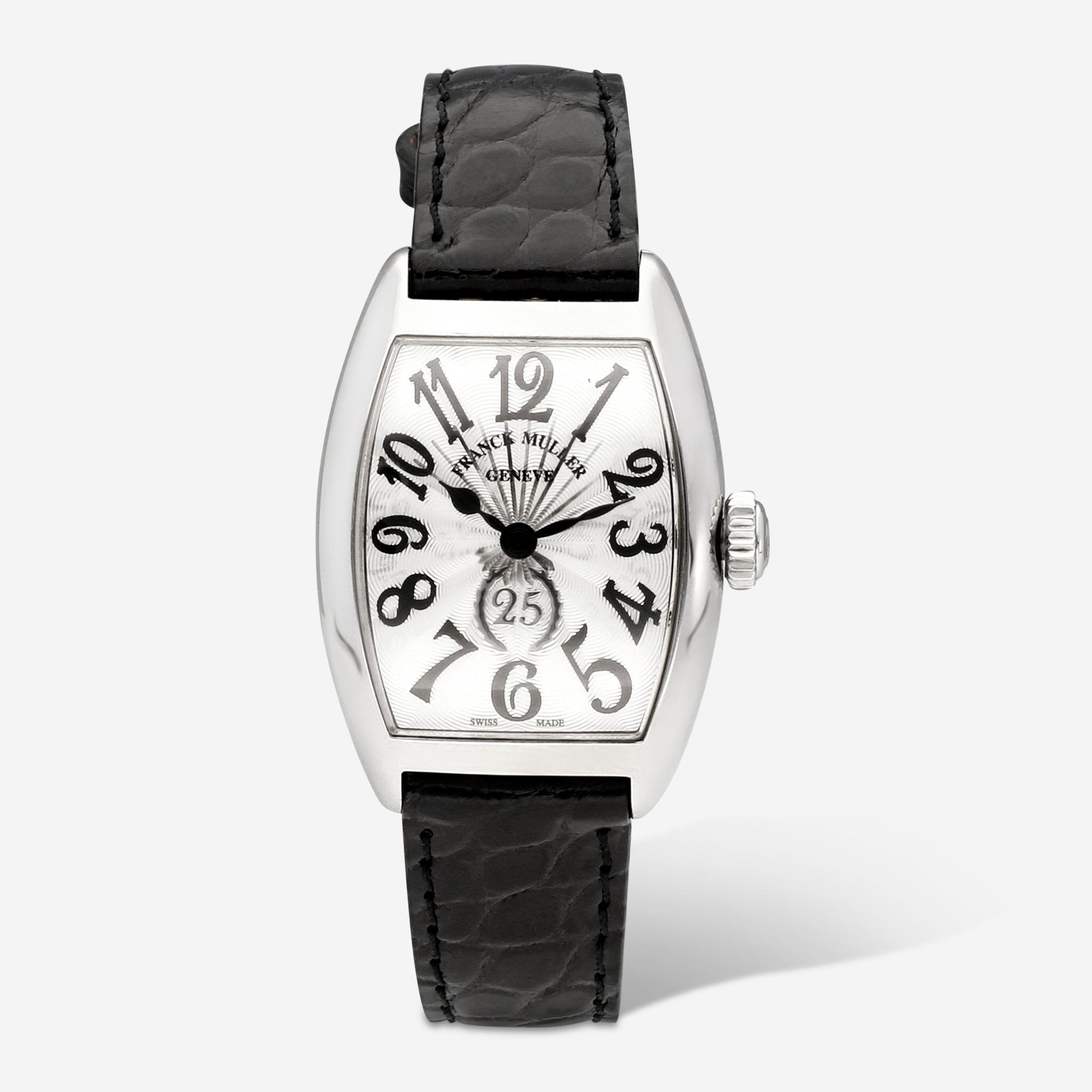 Franck Muller Cintree Curvex Silver Dial Automatic Unisex Watch 1750SCATFOLTD - THE SOLIST - Franck Muller