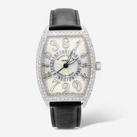 Franck Muller Cintree Curvex Totally Crazy 18K White Gold Automatic Unisex Watch 7880TTCHD - THE SOLIST - Franck Muller