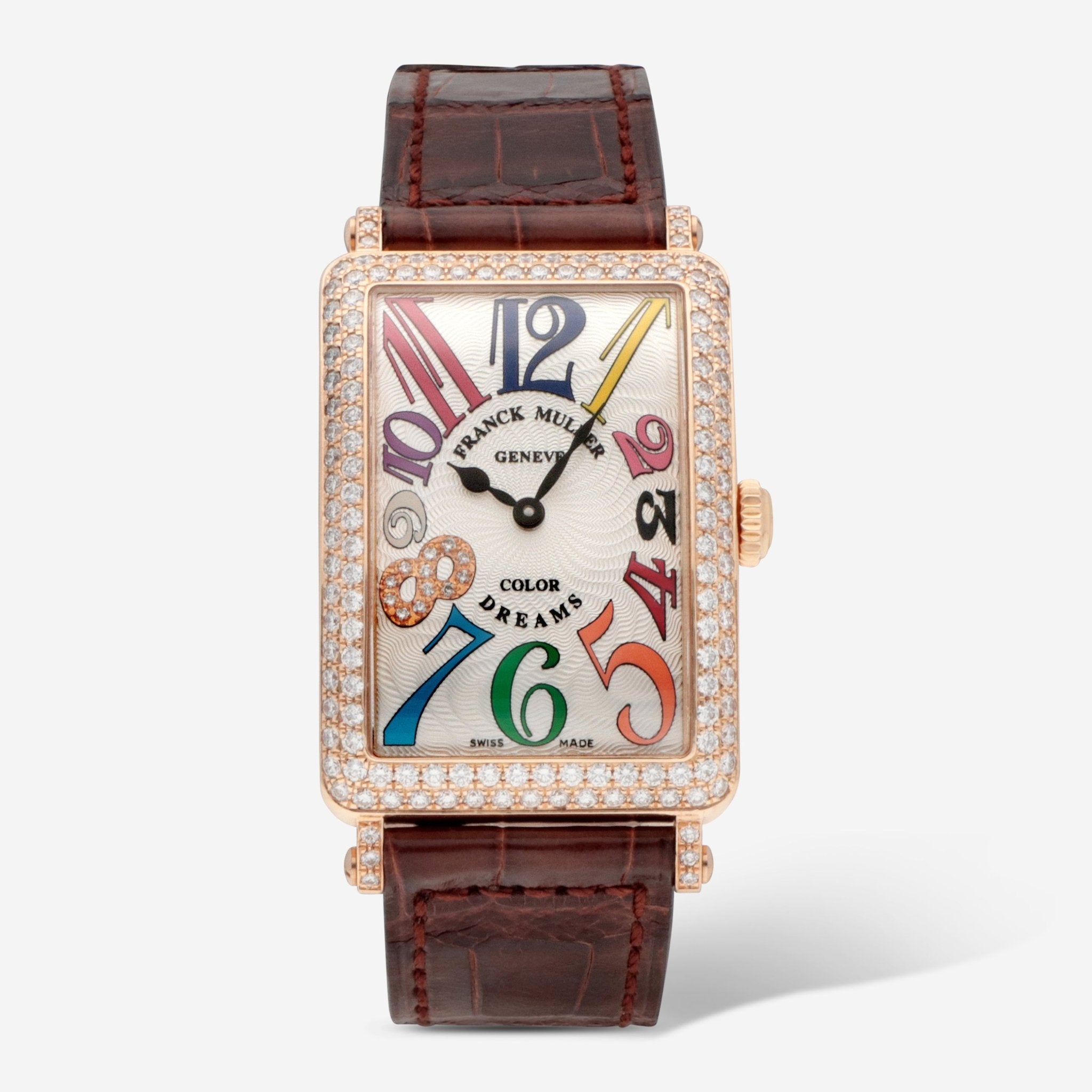 Franck Muller Color Dreams 18K Rose Gold Quartz Ladies Watch 952QZFLCOLDRMCD8 - THE SOLIST - Franck Muller