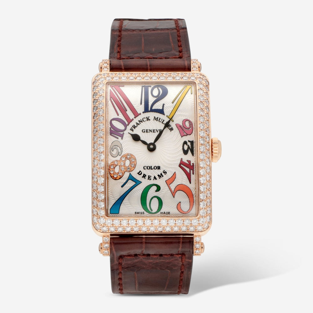 Franck Muller Color Dreams 18K Rose Gold Quartz Ladies Watch 952QZFLCOLDRMCD8 - THE SOLIST - Franck Muller