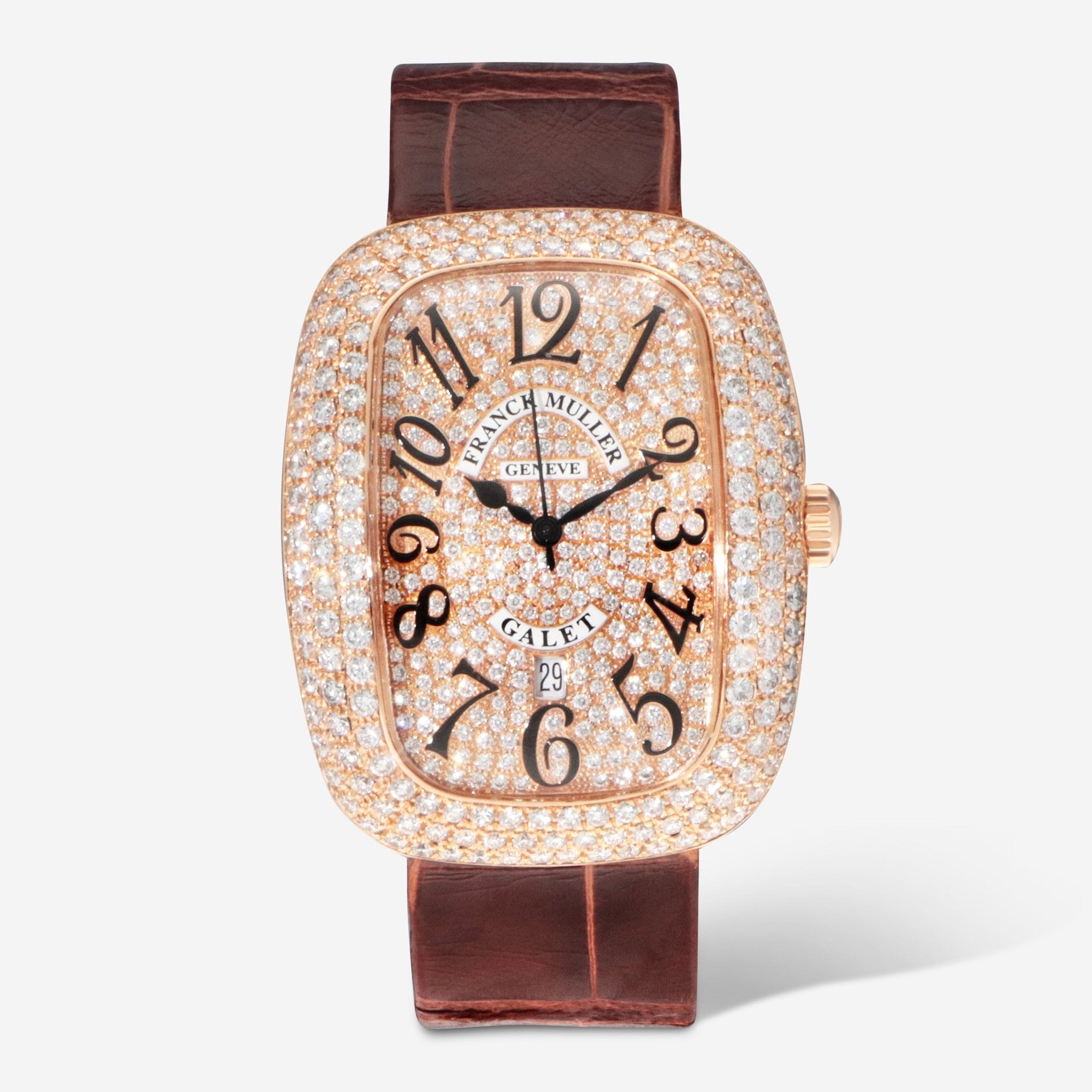 Franck Muller Galet 18K Rose Gold Automatic Ladies Watch 3000HSCDTVD3CD - THE SOLIST - Franck Muller