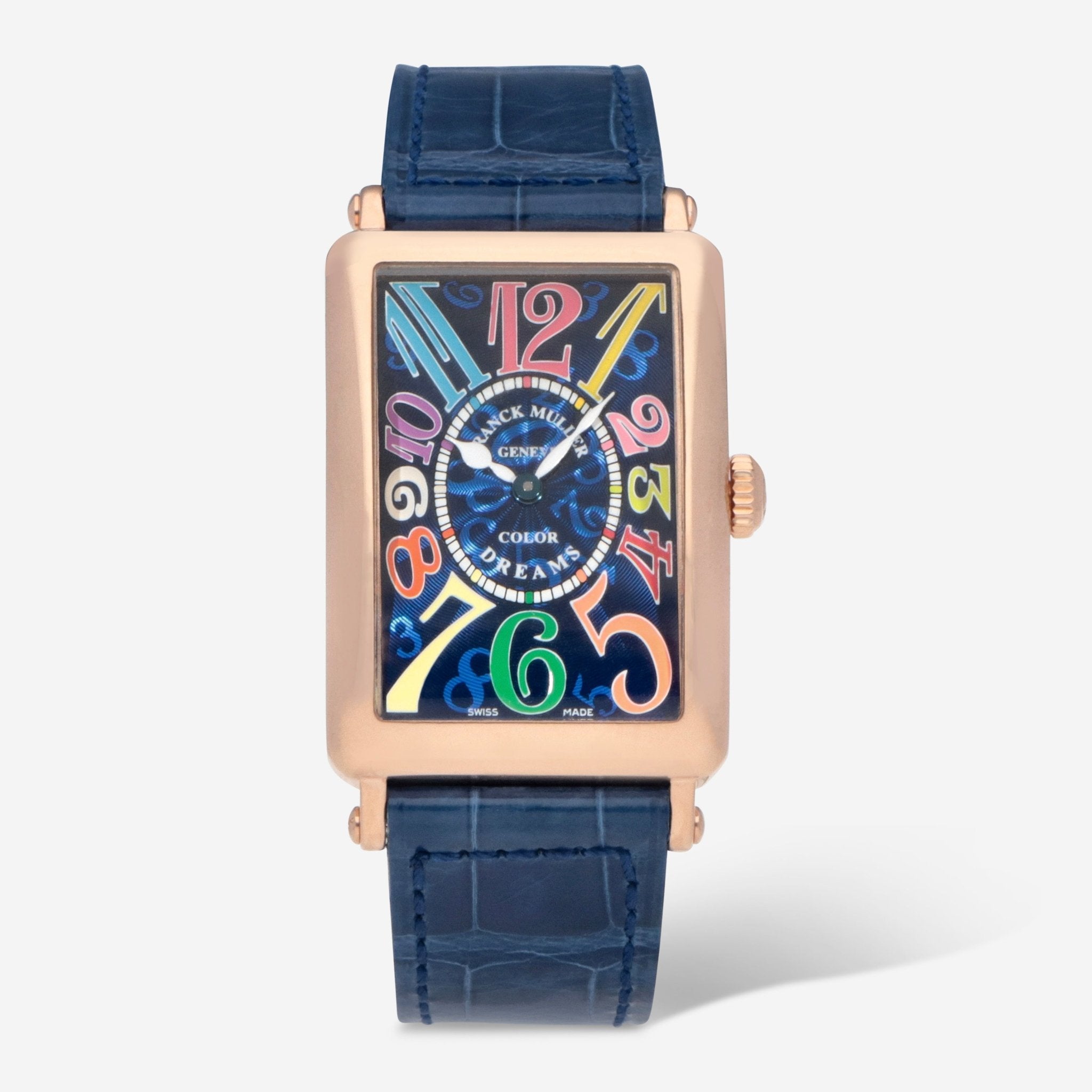 Franck Muller Long Island Color Dreams 18K Rose Gold Automatic Ladies Watch 952QZCOLDR - THE SOLIST - Franck Muller