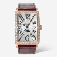 Franck Muller Long Island Master Calendar 18K Rose Gold Diamond Automatic Men’s Watch 1200MCLD - THE SOLIST - Franck Muller