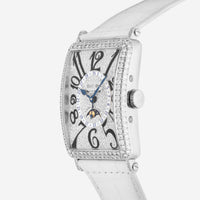 Franck Muller Long Island Master Calendar 18K White Gold Automatic Ladies Watch 1200MCLDCD - THE SOLIST - Franck Muller