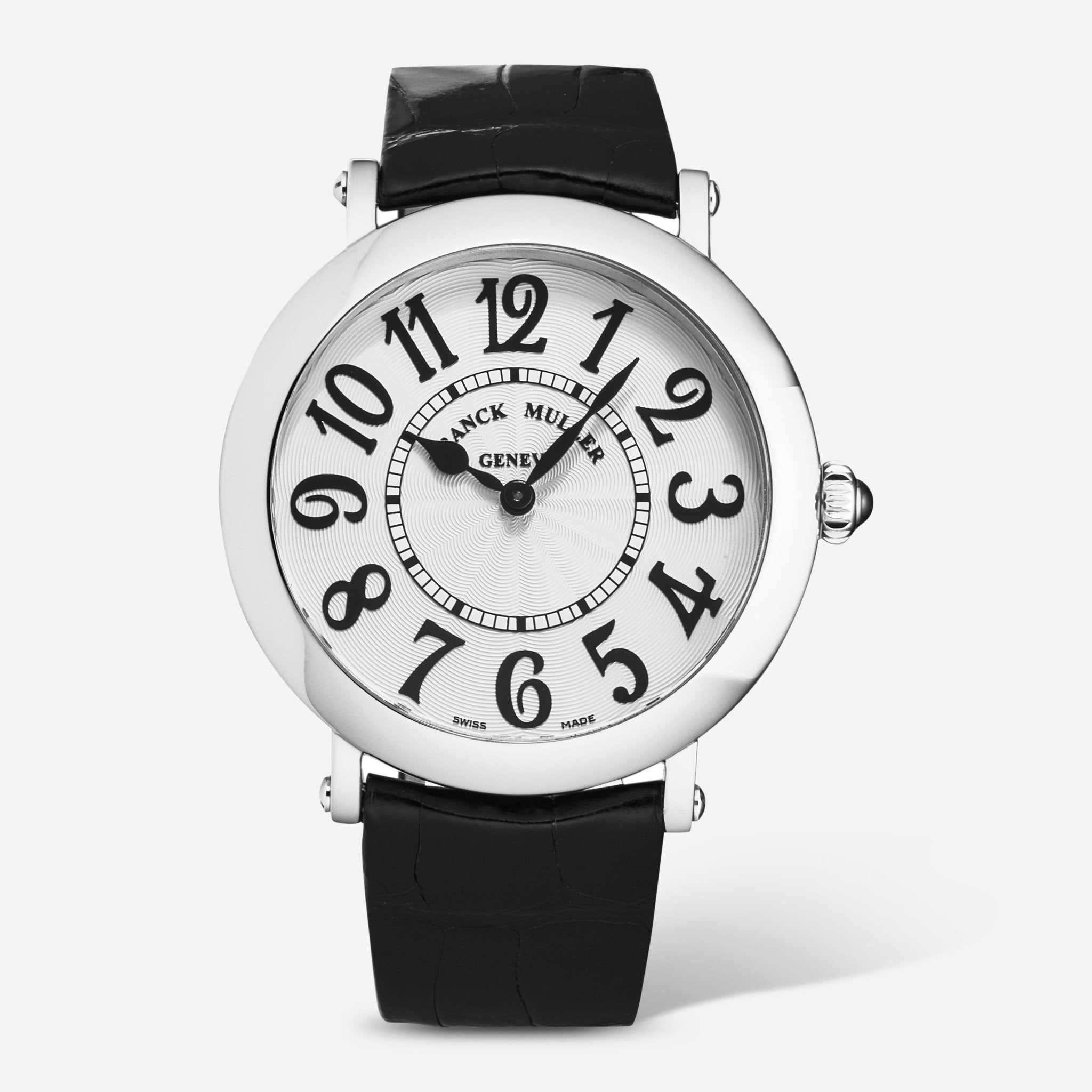 Round Dial Quartz Watch 8038QZVACSIL