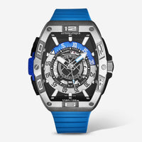 Franck Muller SkaFander Black and Blue Dial Automatic Men's Watch 46SCSKFBLKBLU - THE SOLIST - Franck Muller