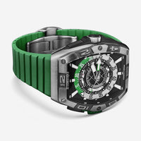 Franck Muller SkaFander Black and Green Dial Automatic Men's Watch 46SCSKFBLKGRN - THE SOLIST - Franck Muller