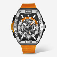 Franck Muller SkaFander Black and Orange Dial Automatic Men's Watch 46SCSKFBLKORG - THE SOLIST - Franck Muller