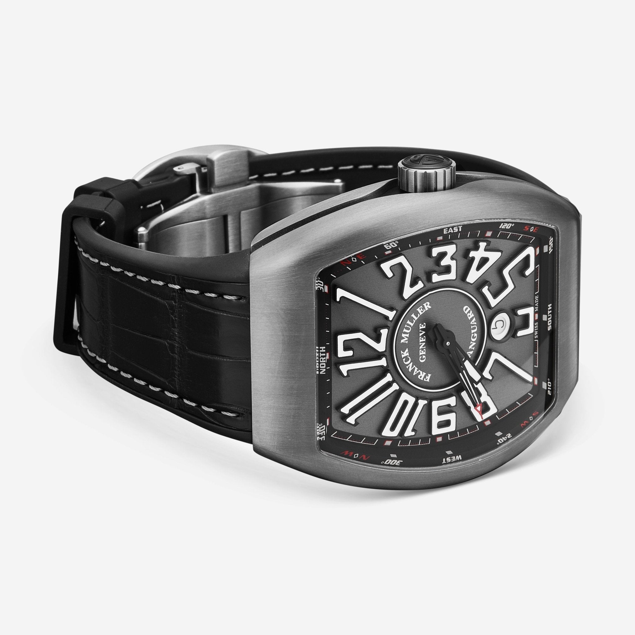 Franck Muller Vanguard Grey Dial Automatic Men's Watch 45SCBRSHGRYWHT - THE SOLIST - Franck Muller