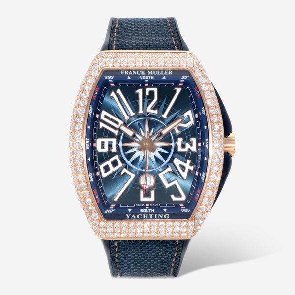 Franck Muller Vanguard Yachting 18K Rose Gold Automatic Men's Watch V45SCDTDYACHTING - THE SOLIST - Franck Muller