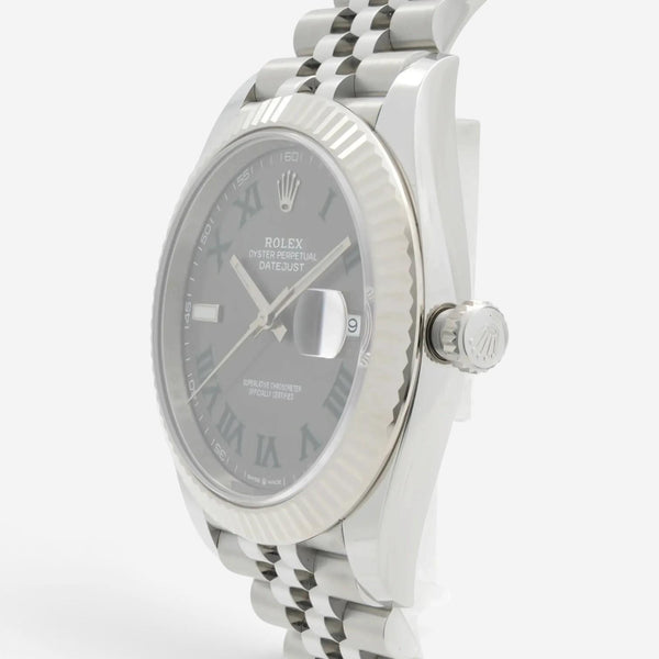 Rolex Datejust 41mm Stainless Steel Automatic Men's Watch 126334-0022