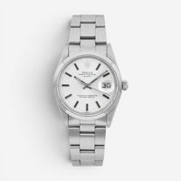 Rolex Oyster Perpetual Date Stainless Steel Automatic Unisex Watch 15000