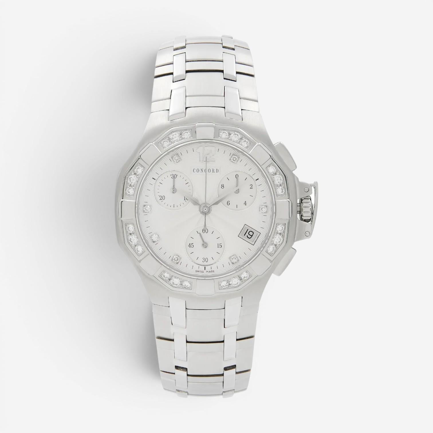Concord Saratoga Stainless Steel Diamond Quartz Ladies' Watch 310889