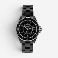 Chanel J12 Ceramic & Stainless Steel Automatic Unisex Watch H0685
