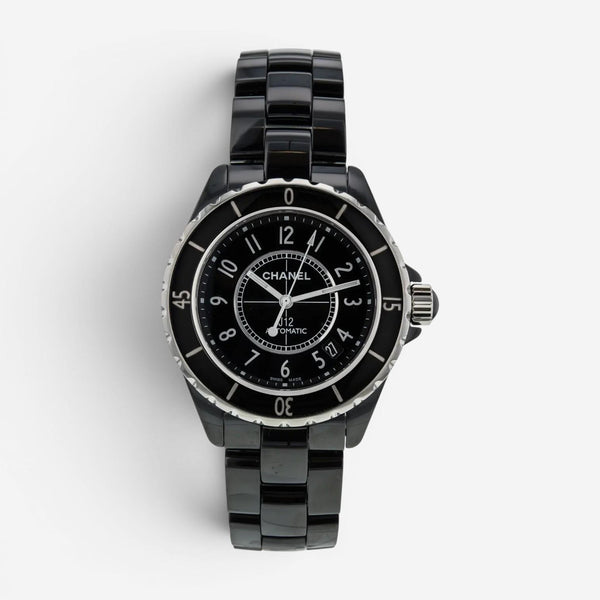 Chanel J12 Ceramic & Stainless Steel Automatic Unisex Watch H0685