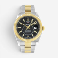 Rolex Sky-Dweller Stainless Steel & 18K Yellow Gold Automatic Men's Watch 326933