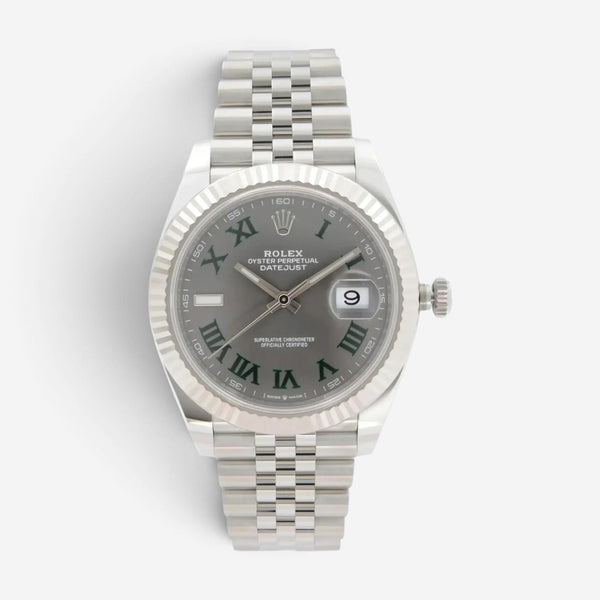 Rolex Datejust 41mm Stainless Steel Automatic Men's Watch 126334-0022