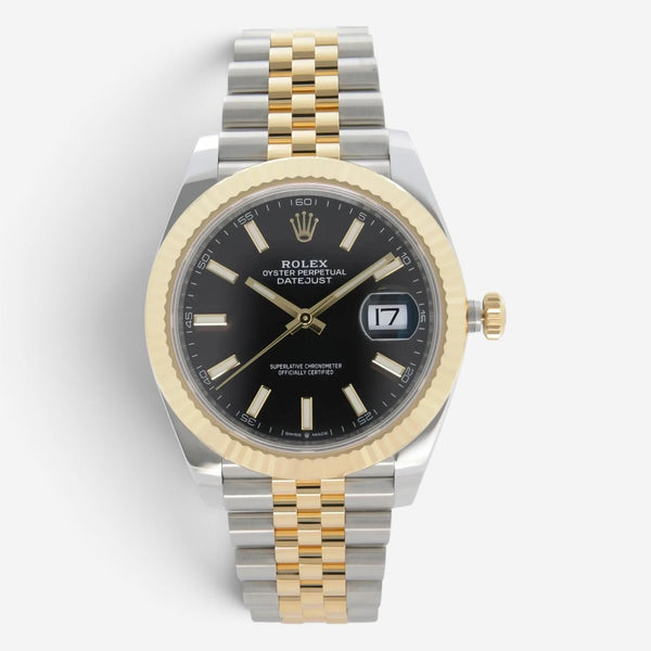 Rolex Datejust 41mm Stainless Steel Automatic Men's Watch 126333-0014