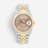 Rolex Datejust 36mm Stainless Steel Automatic Unisex Watch 16233