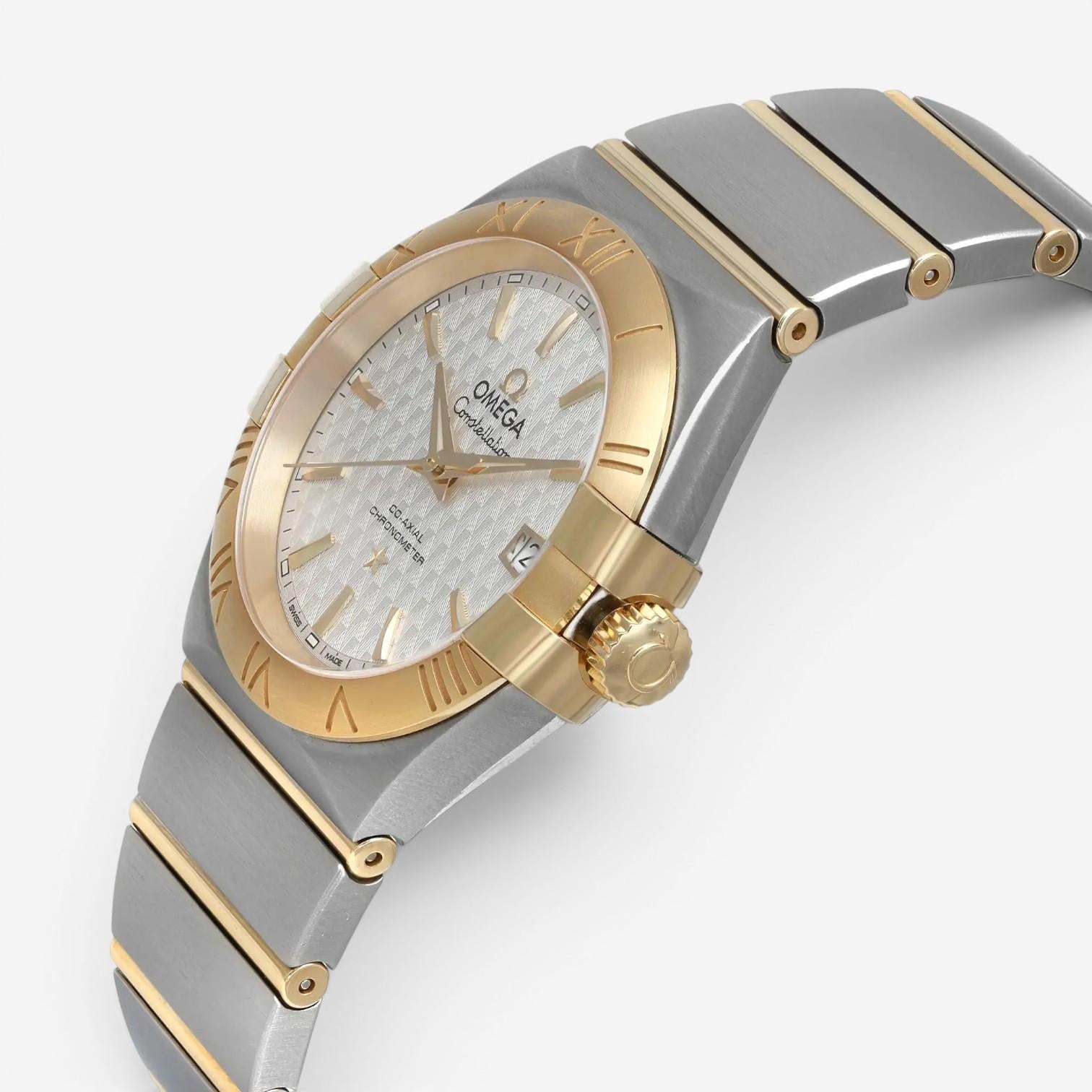 Omega Constellation Stainless Steel Automatic Ladies Watch 123.20.35.20.02.006