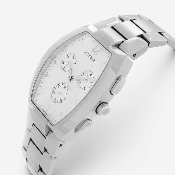 Concord La Scala Chronograph Stainless Steel Quartz Men's Watch 14.C5.1482