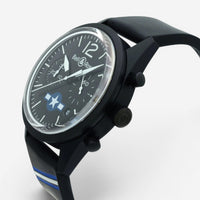 Bell & Ross Insignia US Stainless Steel Automatic Men's Watch BRV126-BL-CA-CO/US