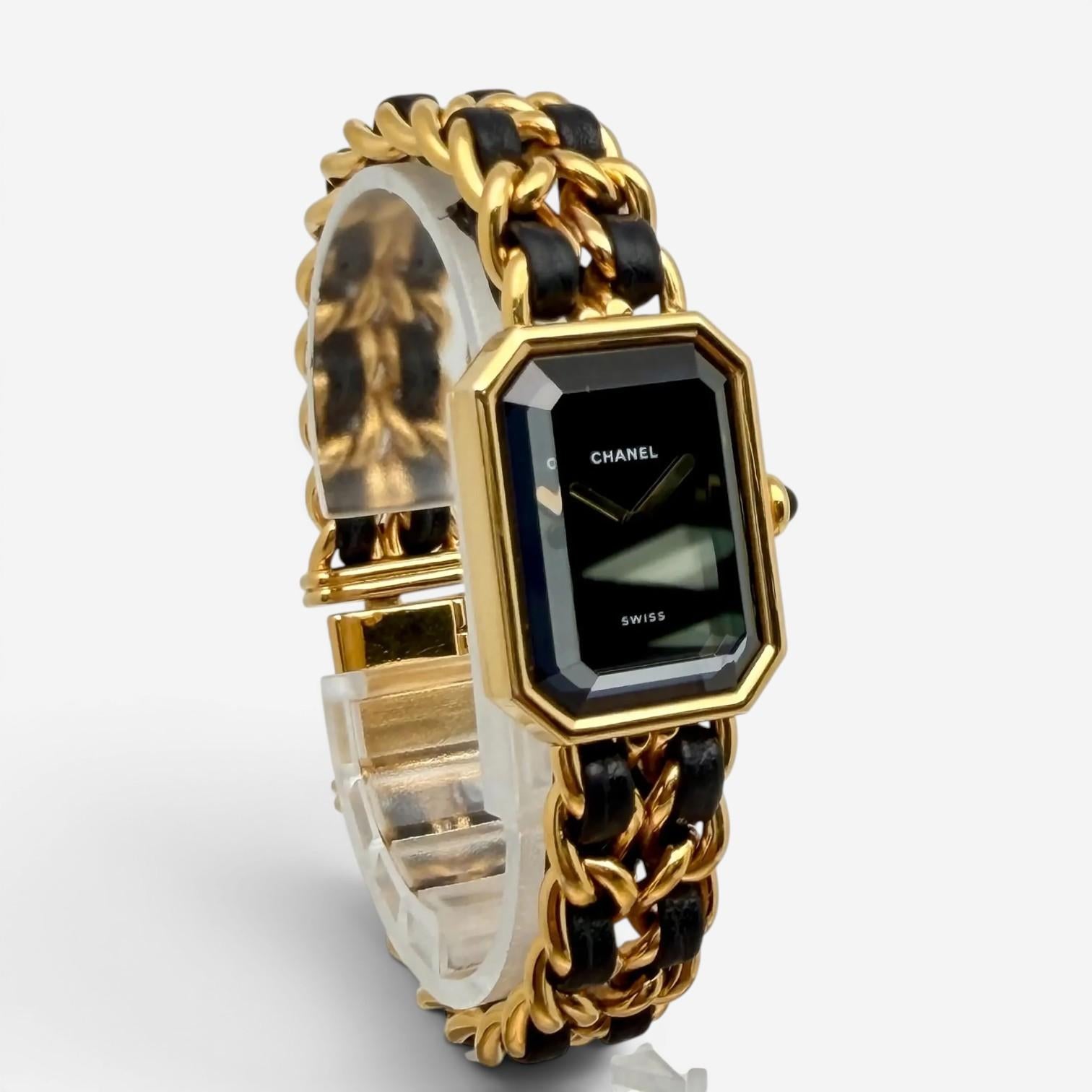 Chanel Premiere 18K Yellow Gold-Plated Quartz Ladies Watch H0001