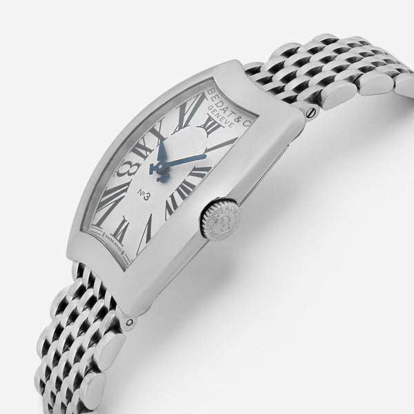 Bedat & Co. Geneve No. 3 Stainless Steel Quartz Ladies Watch 384.011.600