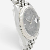 Rolex Datejust 41mm Stainless Steel Automatic Men's Watch 126334-0022