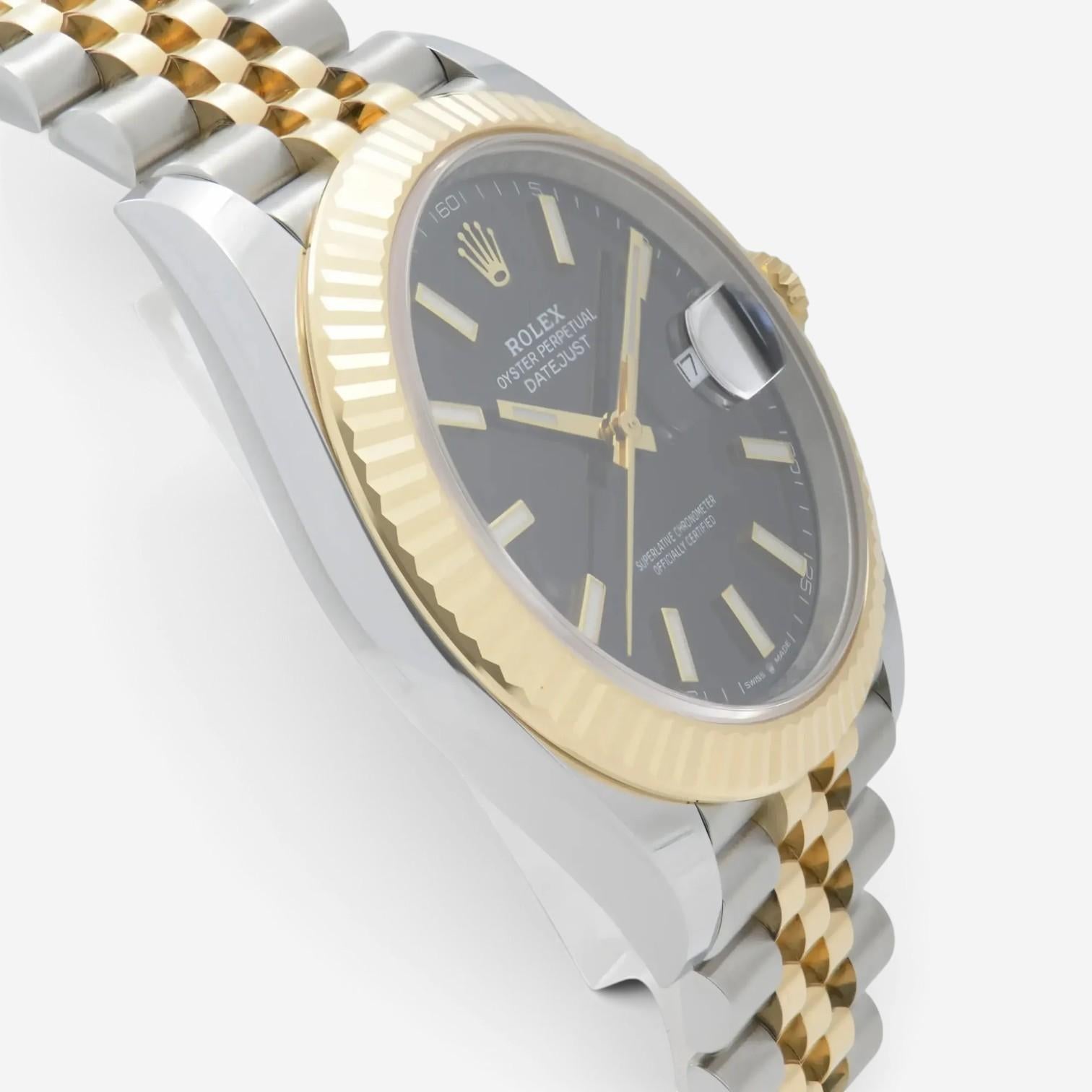 Rolex Datejust 41mm Stainless Steel Automatic Men's Watch 126333-0014