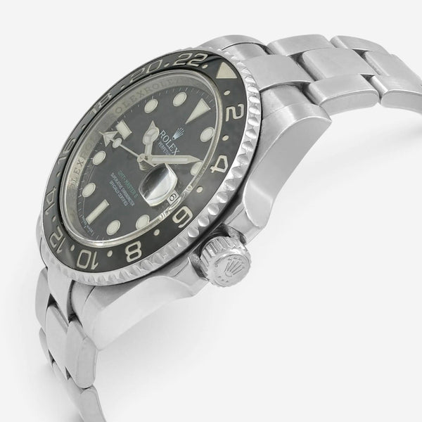 Rolex GMT-Master II Stainless Steel Automatic Men's Watch 116710LN