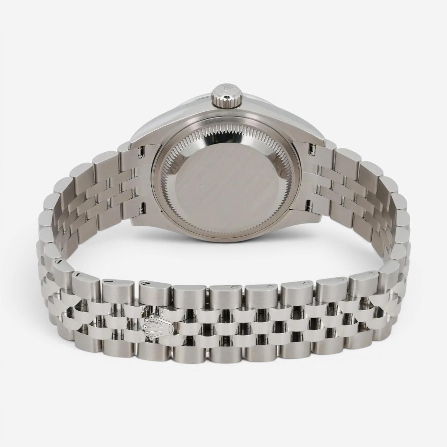 Rolex Datejust Stainless Steel Diamond Automatic Ladies Watch 279384RBR