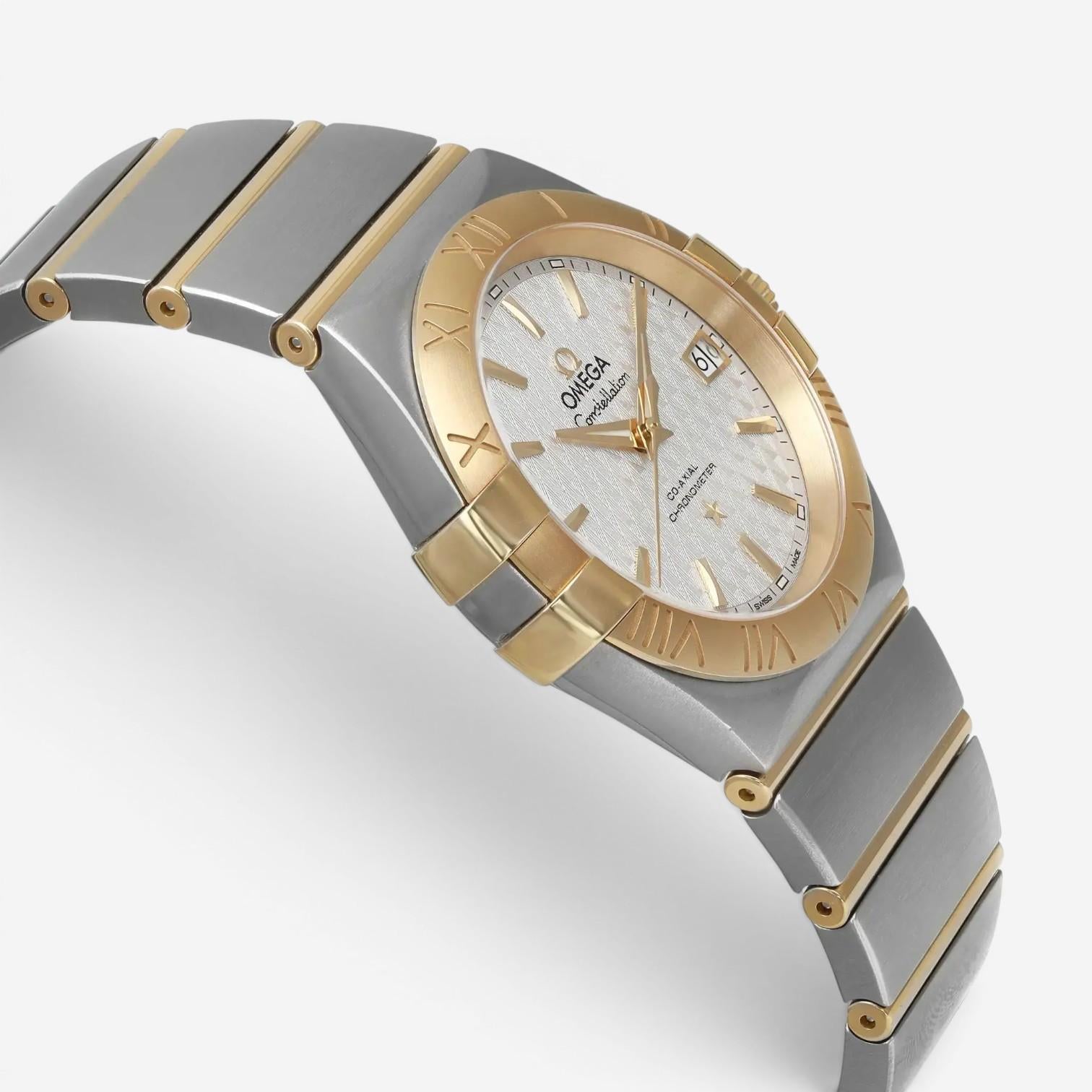 Omega Constellation Stainless Steel Automatic Ladies Watch 123.20.35.20.02.006