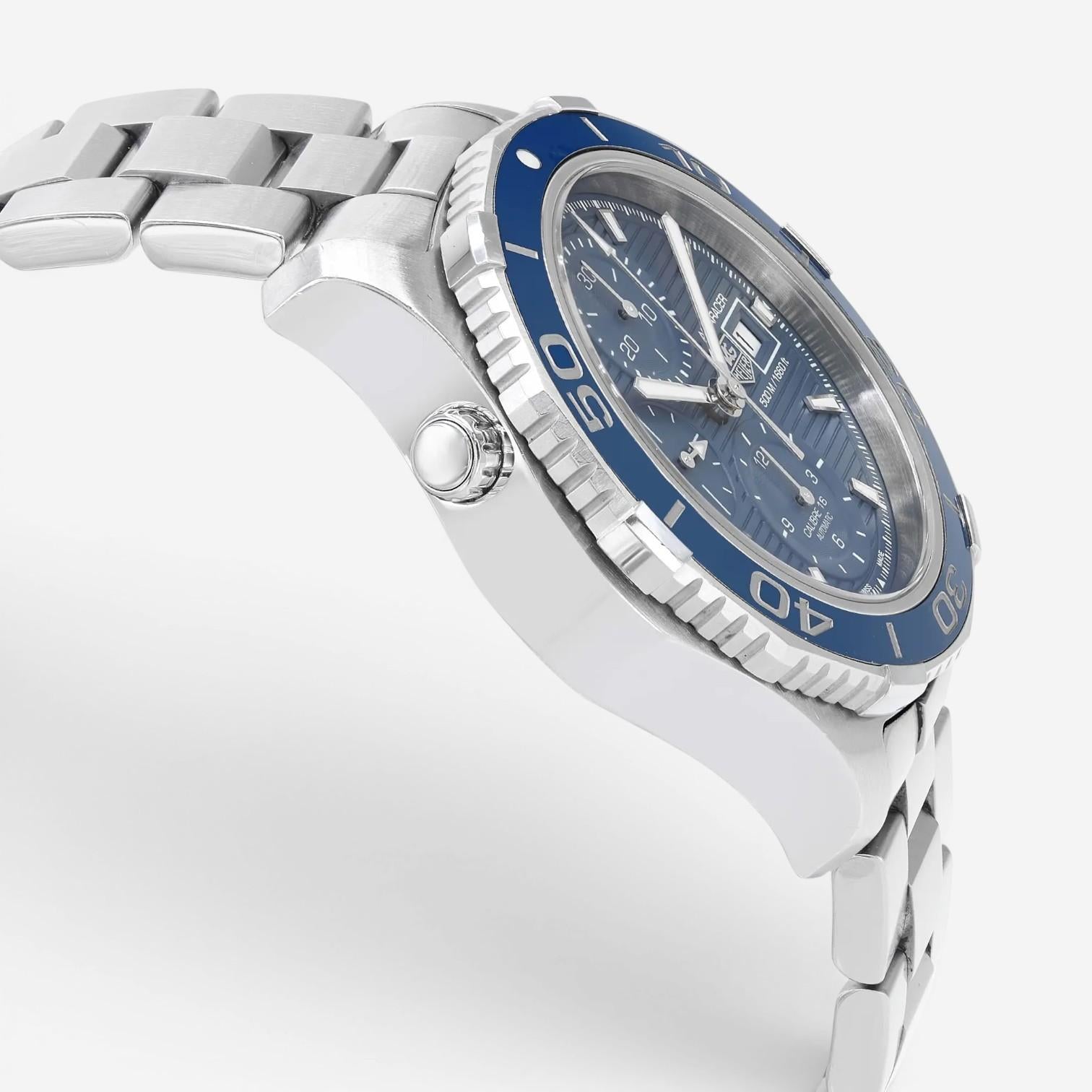 Tag Heuer Aquaracer Chronograph Stainless Steel Automatic Men's Watch CAK2112.BA