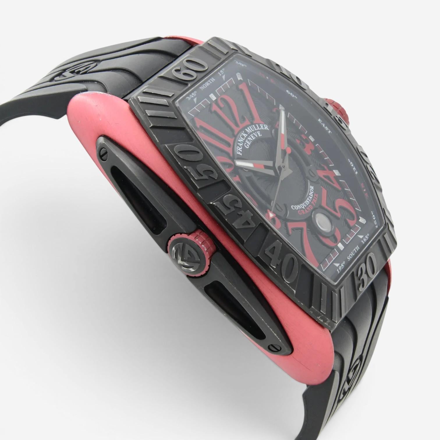 Franck Muller Conquistador Grand Prix Titanium Automatic Men's Watch 8900SCDTGPG