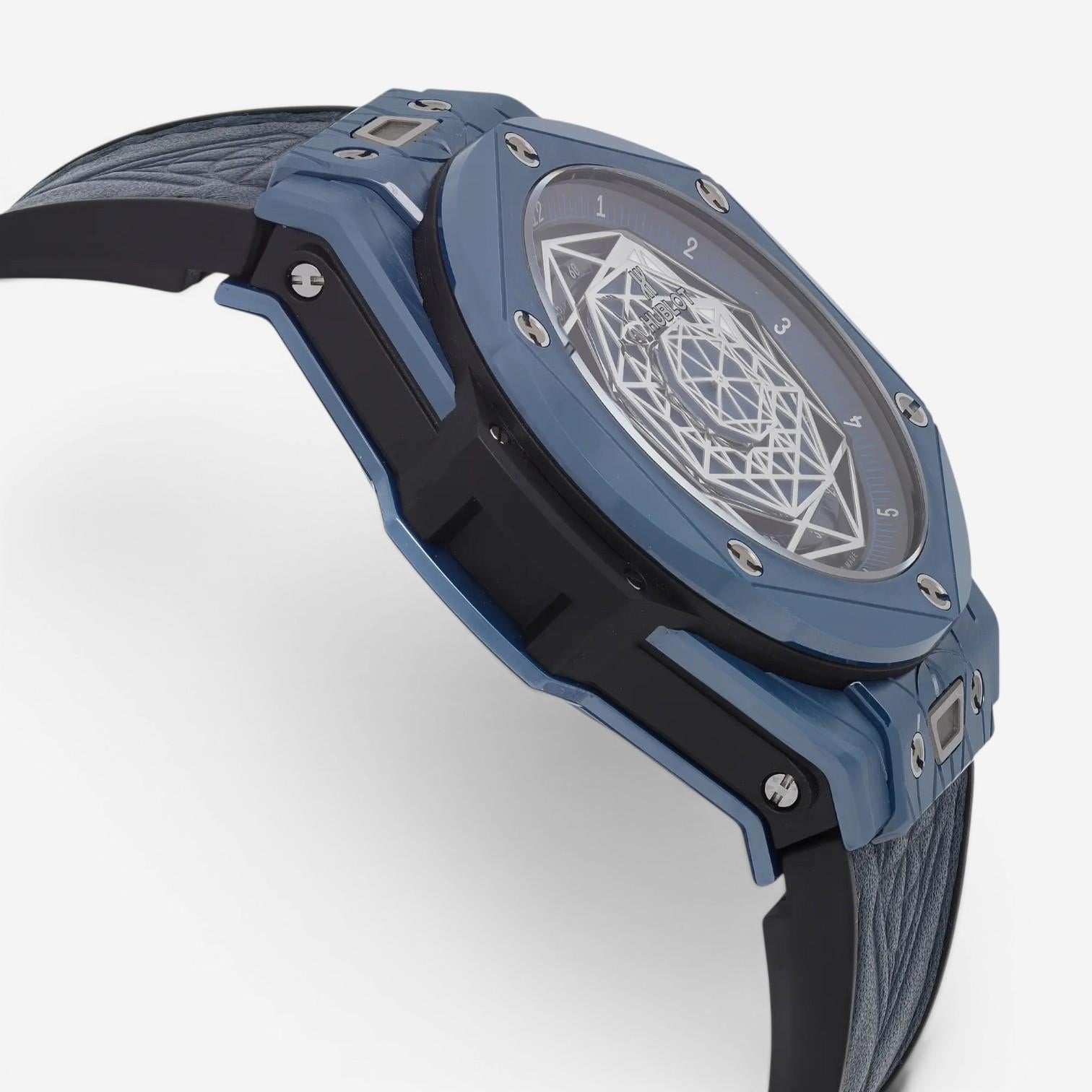 Hublot Big Bang Sang Bleu II Ceramic Automatic Men's Watch 415.EX.7179.VR.MXM19