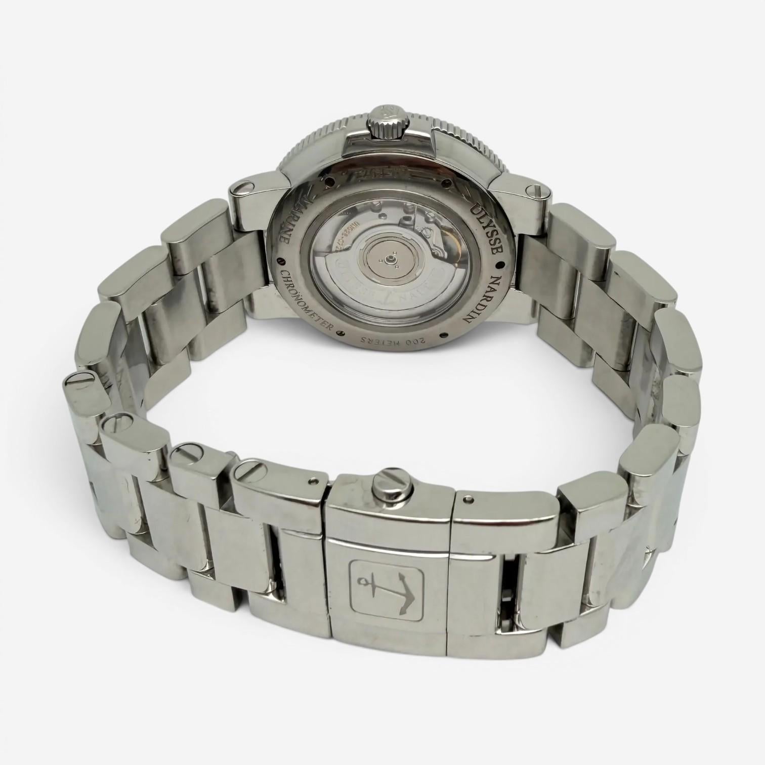 Ulysse Nardin Marine Stainless Steel Automatic Men's Watch 263-67-7/42