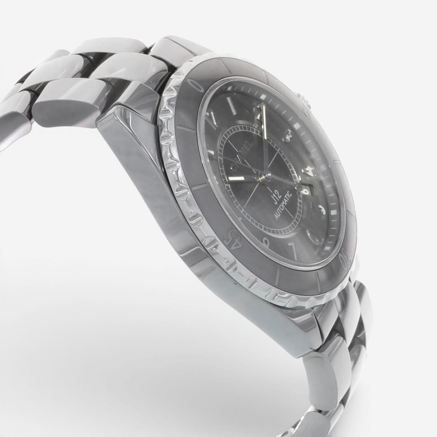 Chanel J12 Chromatic Ceramic & Stainless Steel Automatic Unisex Watch H2934