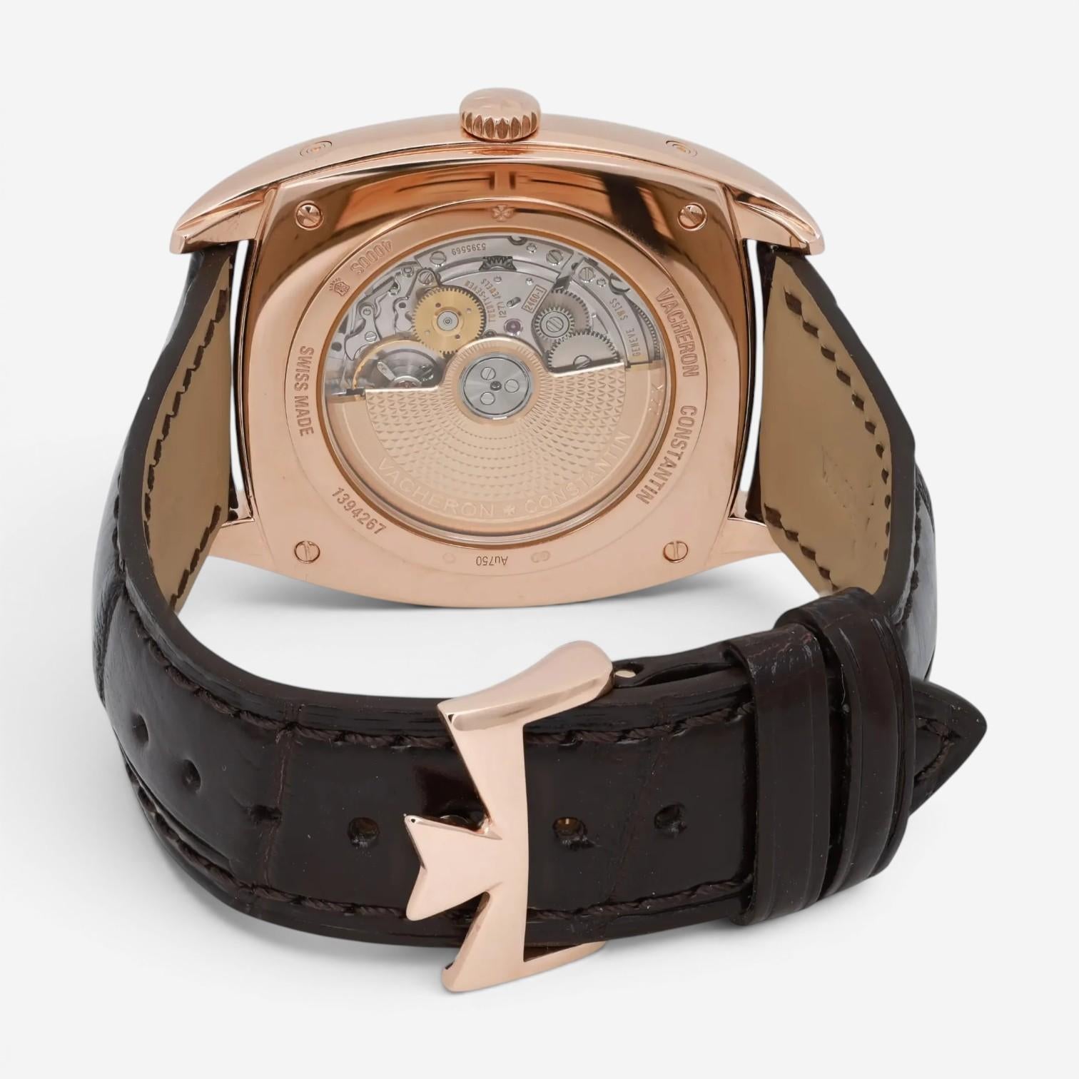 Vacheron Constantin Harmony 18K Rose Gold Automatic Men's Watch 4000S/000R-B123