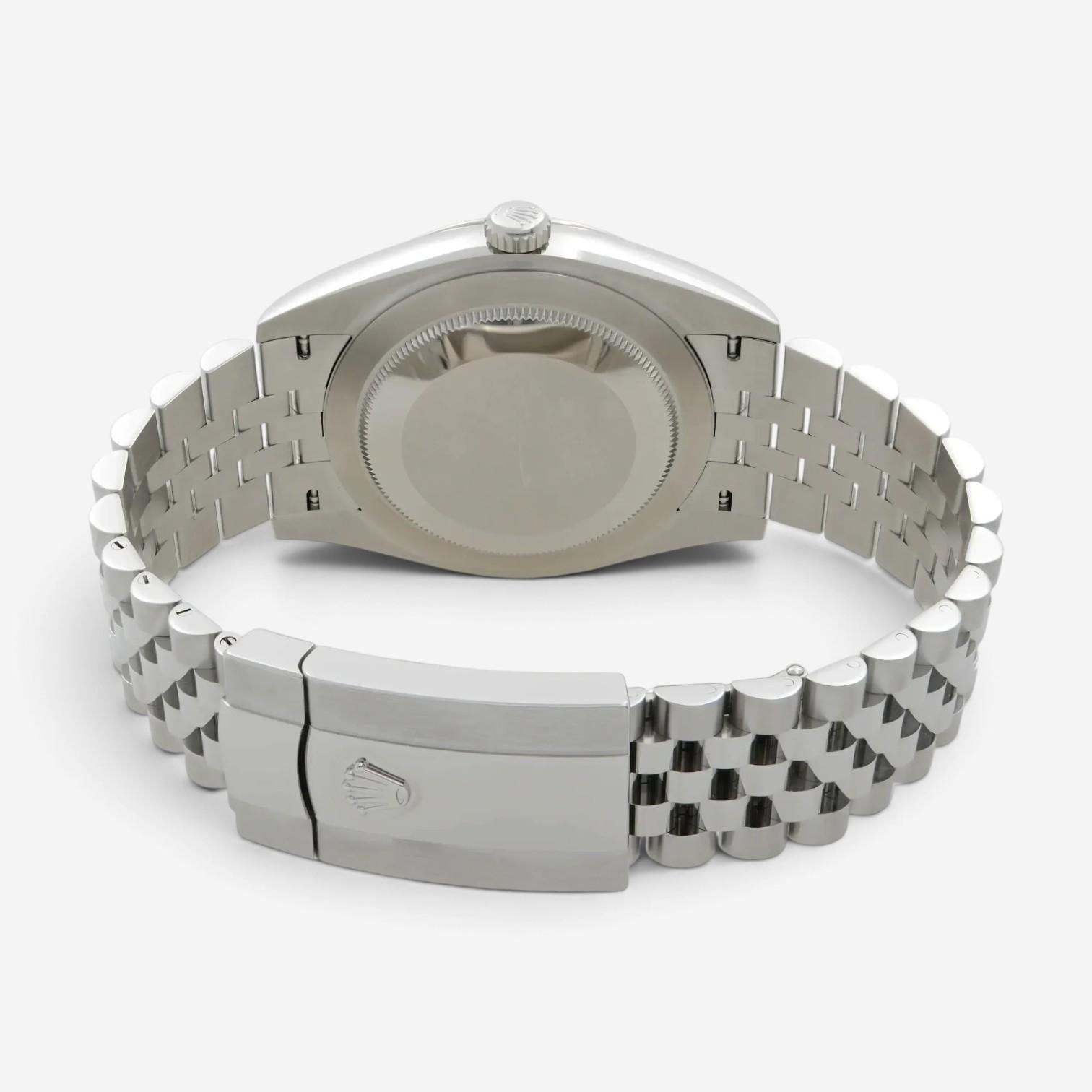 Rolex Datejust 41mm Stainless Steel Automatic Men's Watch 126334-0022
