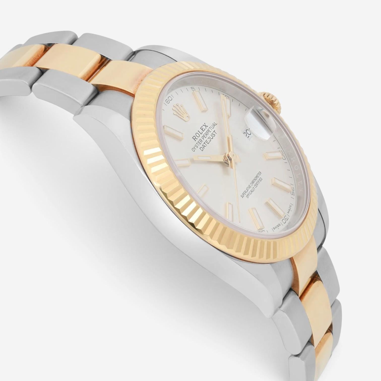 Rolex Datejust 41mm Stainless Steel Automatic Men's Watch 126333-0001