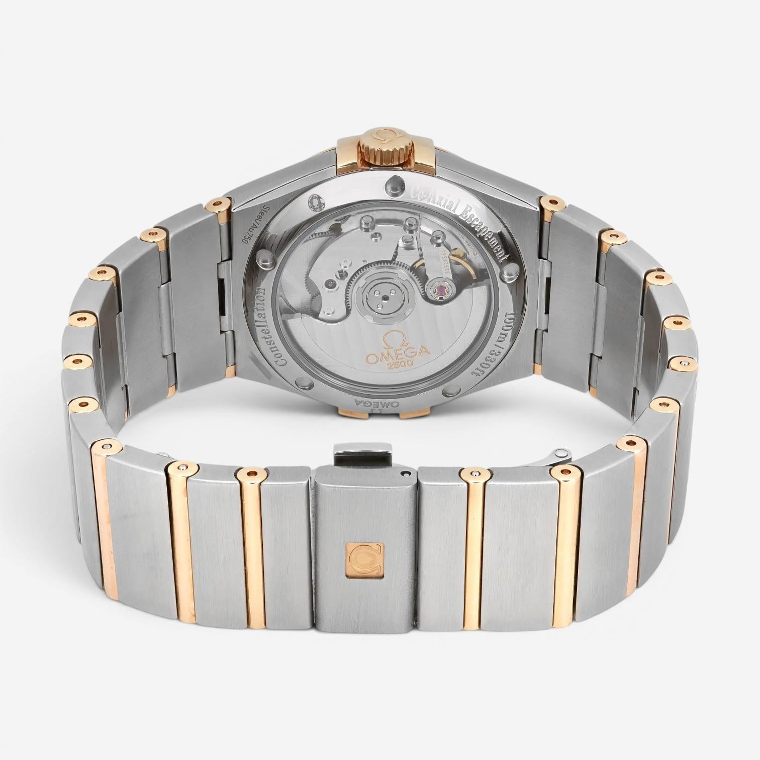 Omega Constellation Stainless Steel Automatic Ladies Watch 123.20.35.20.02.006
