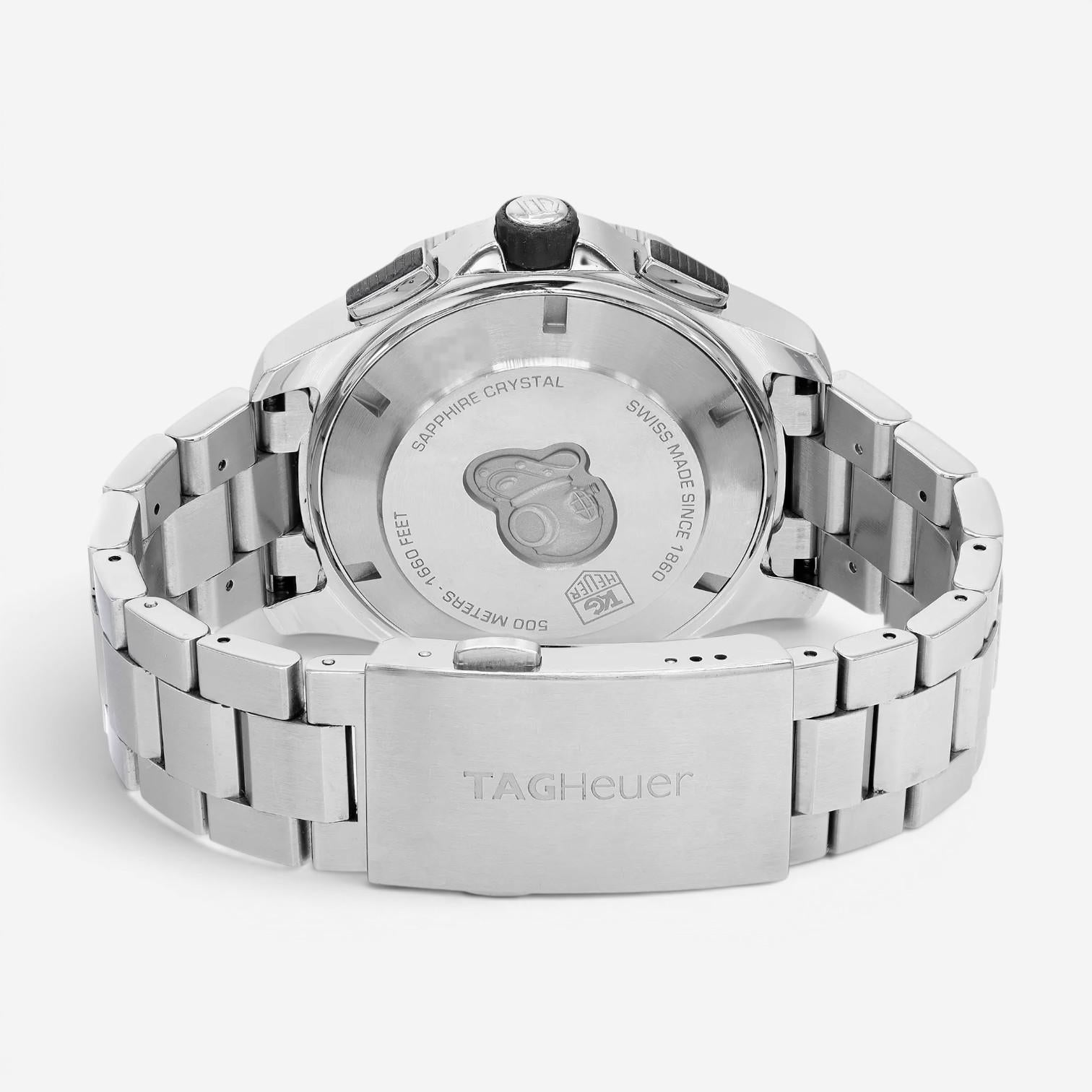 Tag Heuer Aquaracer Chronograph Stainless Steel Automatic Men's Watch CAK2112.BA